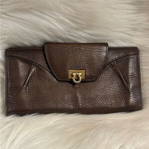 Salvatore Ferragamo Gancini Bifold Wallet